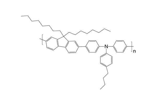 Poly[(9,9-dioctylfluorenyl-2,7-diyl)-co-(4,4'-(N-(p-butylphenyl))diphenylamine)]ͼƬ