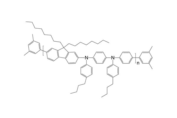 Poly[(9,9-dioctylfluorenyl-2,7-diyl)-co-(N,N'-diphenyl)-N,N'-di(p-butylphenyl)-1,4-diaminobenzene)] end capped with dimethylphenylͼƬ