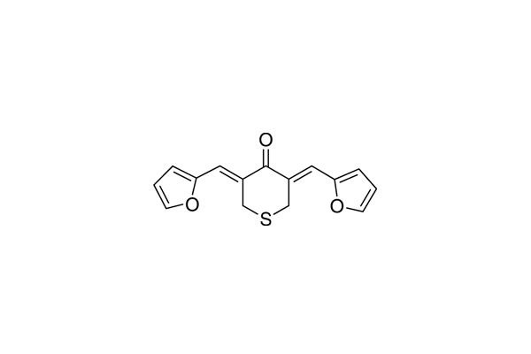 3,5-bis(2-furanylmethylene)tetrahydro-(3Z,5Z)-4H-thiopyran-4-oneͼƬ