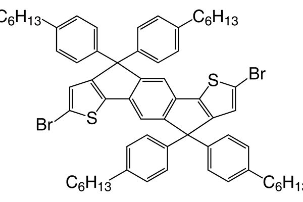 2,7-Dibromo-4,9-dihydro-4,4,9,9-tetrakis(4-hexylphenyl)-s-indaceno[1,2-b :5,6-b' ]dithiopheneͼƬ