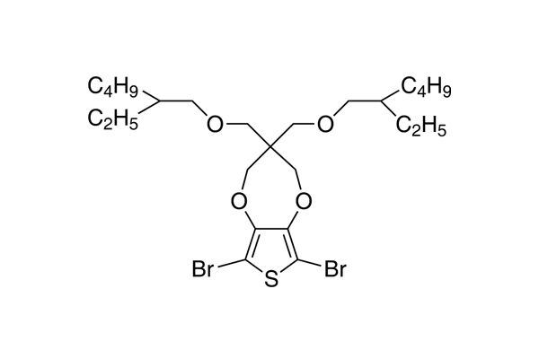 6,8-Dibromo-3,3-bis(((2-ethylhexyl)oxy)methyl)-3,4-dihydro-2H-thieno[3,4-b][1,4]dioxepineͼƬ