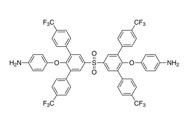 2,2'-Bis[3,5-di(4-trifluoromethylphenyl)-4-(4-aminophenoxy)phenyl]sulfoneͼƬ
