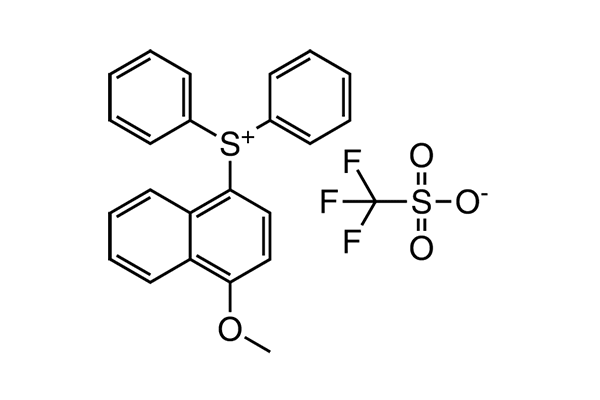 (4-Methoxy-1-naphthalenyl)diphenylsulfonium triflateͼƬ