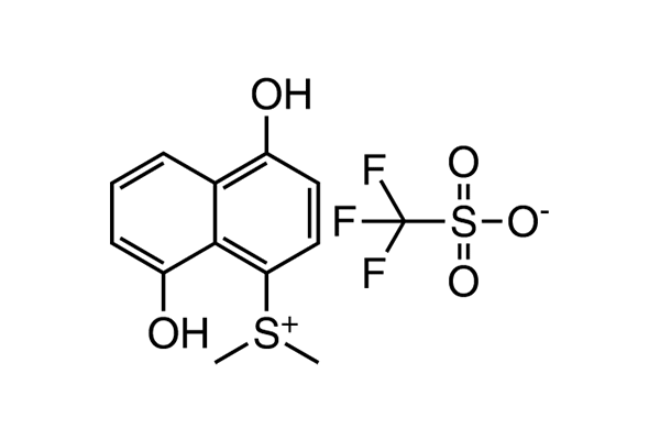 (4,8-Dihydroxy-1-naphthyl)dimethylsulfonium trifluoromethanesulfonateͼƬ