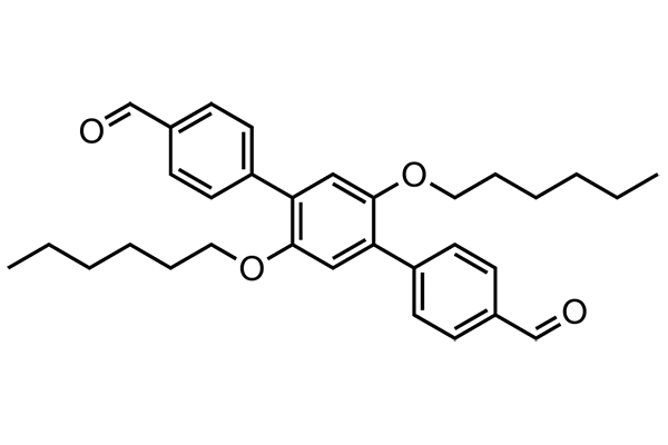 2',5'-Bis(hexyloxy)-[1,1':4',1''-terphenyl]-4,4''-dicarbaldehydeͼƬ