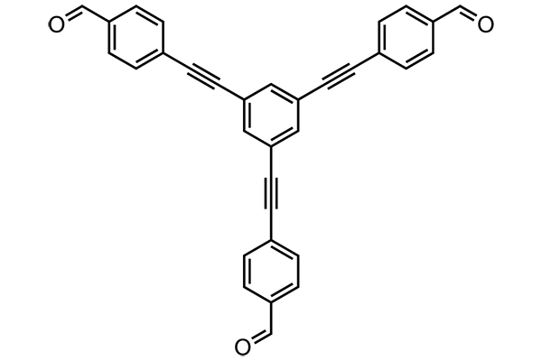 4,4',4''-[Benzene-1,3,5-triyltris(ethyne-2,1-diyl)]tribenzaldehydeͼƬ