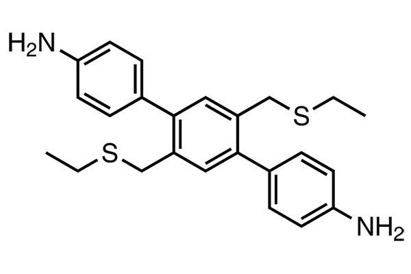 2',5'-bis((ethylthio)methyl)-[1,1':4',1''-terphenyl]-4,4''-diamineͼƬ