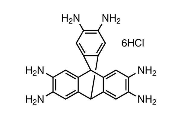 9,10[1',2']-Benzenoanthracene-2,3,6,7,14,15-hexamine,9,10-dihydro-,hydrochloride(1:6)ͼƬ