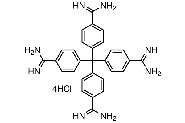 (Methanetetrayltetrakis(benzene-4,1-diyl))tetrakis(aminomethaniminium)ͼƬ