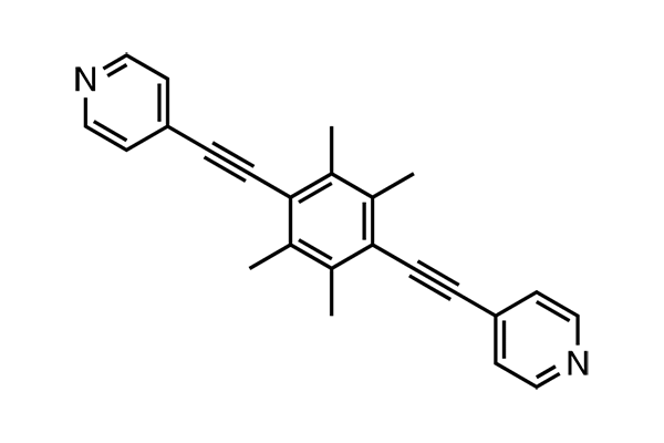 4,4'-[(2,3,5,6-tetramethyl-1,4-phenylene)di-2,1-ethynediyl]bis-PyridineͼƬ