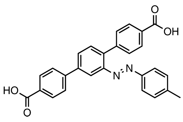 4-[4-(4-Carboxyphenyl)-3-[(4-methylphenyl)diazenyl]phenyl]benzoic acidͼƬ