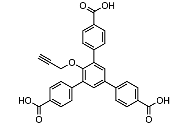 5'-(4-carboxyphenyl)-2'-(2-propyn-1-yloxy)-[1,1':3',1''-terphenyl]-4,4''-dicarboxylic acidͼƬ