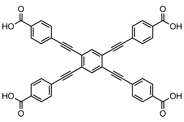 4,4',4'',4'''-(1,2,4,5-benzenetetrayltetra-2,1-ethynediyl)tetrakis-Benzoic acidͼƬ