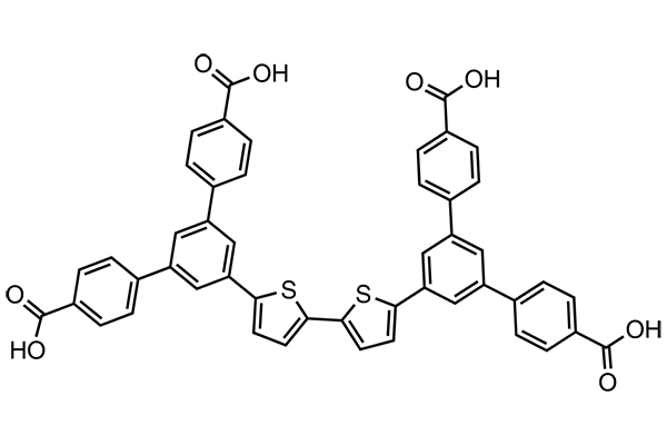 4,4',4'',4'''-(2,2'-Bithiophene-5,5'-diyl)bis(benzene-1,3,5-triyl)tetrakisbenzoic acidͼƬ
