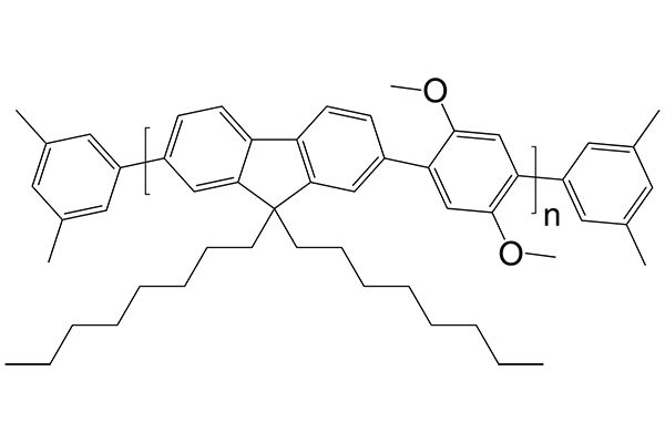 Poly[{9,9-dioctylfluorenyl-2,7-diyl}-co-{1,4-(2,5-dimethoxy)benzene}] end capped with dimethylphenylͼƬ