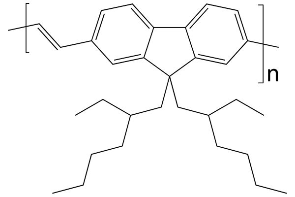 Poly(9,9-di-(2-ethylhexyl)-9H-fluorene-2,7-vinylene)ͼƬ