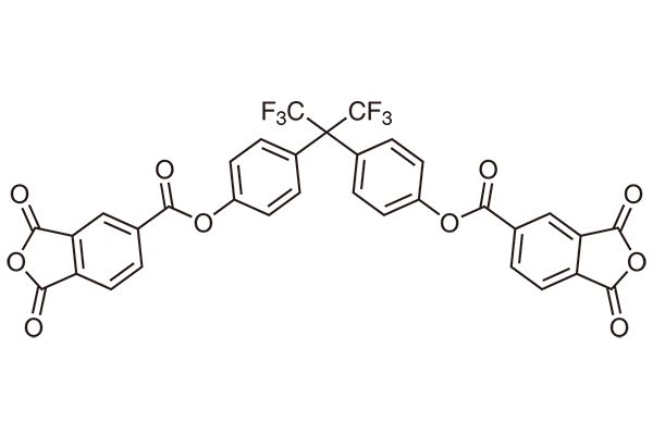 (Perfluoropropane-2,2-diyl)bis(4,1-phenylene)bis(1,3-dioxo-1,3-dihydroisobenzofuran-5-carboxylate)ͼƬ