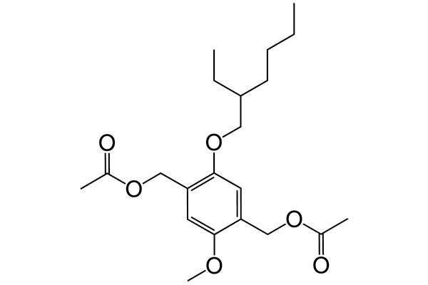 (2-(2-ethylhexyloxy)-5-methoxy-1,4-phenylene)bis(methylene)diacetateͼƬ
