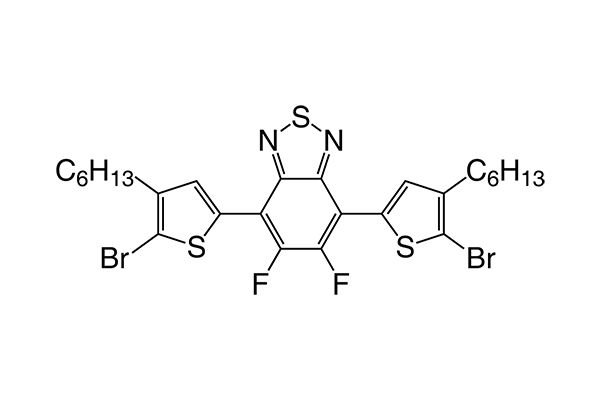 ,7-Bis(5-bromo-4-hexylthiophen-2-yl)-5,6-difluorobenzo[c][1,2,5]thiadiazoleͼƬ