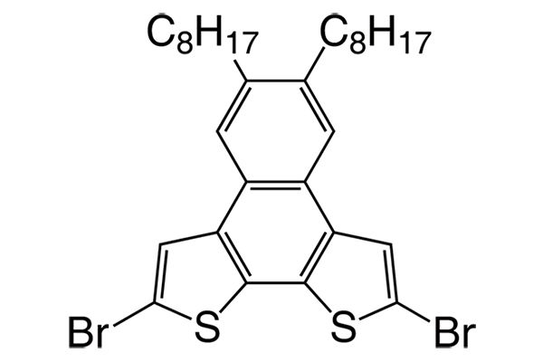 2,9-Dibromo-5,6-dioctylnaphtho[2,1-b:3,4-b']dithiopheneͼƬ