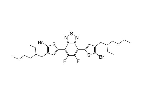 4,7-Bis(5-bromo-4-(2-ethylhexyl)thiophen-2-yl)-5,6-difluorobenzo[c] [1,2,5]thiadiazoleͼƬ
