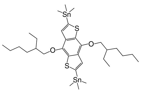 (4,8-Bis((2-ethylhexyl)oxy)benzo[1,2-b :4,5-b' ]dithiophene-2,6-diyl)bis(trimethylstannane)ͼƬ
