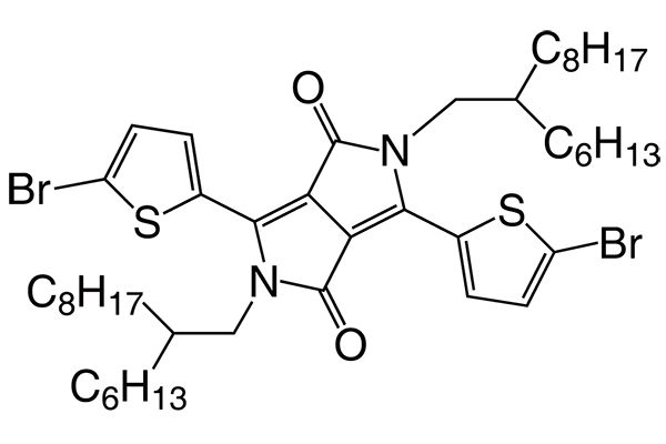 3,6-Bis(5-bromothiophen-2-yl)-2,5-bis(2-hexyldecyl)pyrrolo[3,4-c ]pyrrole-1,4(2H,5H)-dioneͼƬ