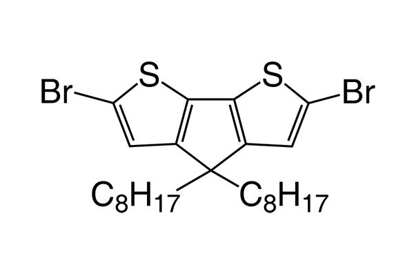2,6-Dibromo-4,4-dioctyl-4H-cyclopenta[2,1-b3,4-b']dithiopheneͼƬ