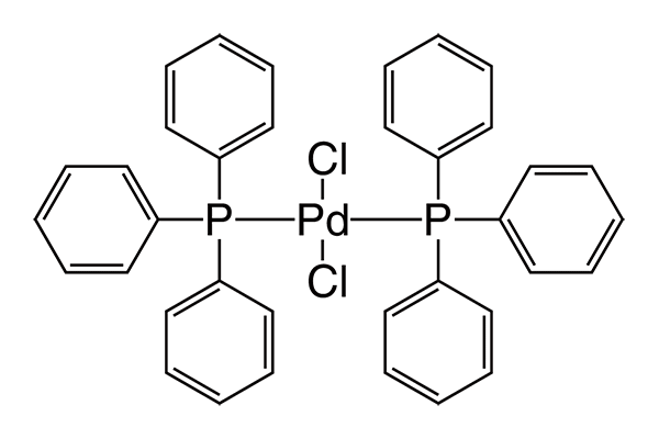 Bis(triphenylphosphine)palladium(II)dichlorideͼƬ