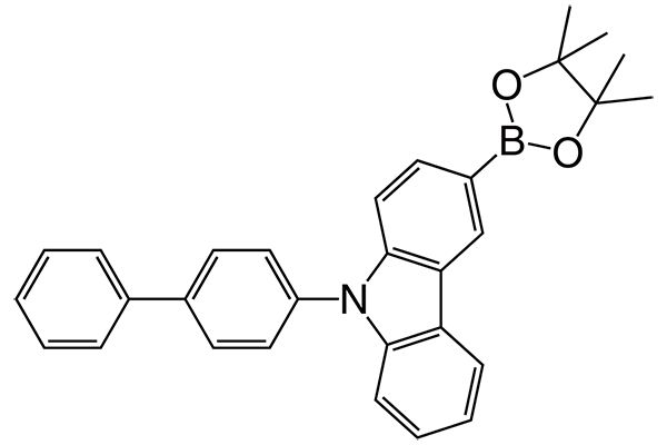 9-(biphenyl-4-yl)-3-(4,4,5,5-tetramethyl-1,3,2-dioxaborolan-2-yl)-9H-carbazoleͼƬ