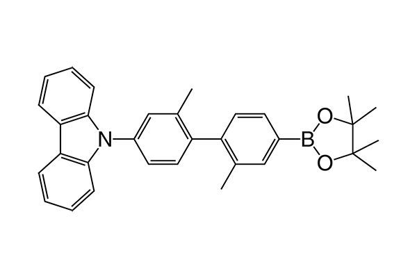 9-(2,2'-dimethyl-4'-(4,4,5,5-tetramethyl-1,3,2-dioxaborolan-2-yl)biphenyl-4-yl)-9H-carbazoleͼƬ