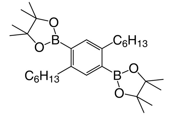 2,2'-(2,5-Dihexyl-1,4-phenylene)bis(4,4,5,5-tetramethyl-1,3,2-dioxaborolane)ͼƬ