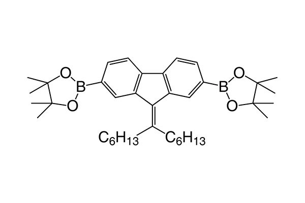 2,2'-(9-(Tridecan-7-ylidene)-9H-fluorene-2,7-diyl)bis(4,4,5,5-tetramethyl-1,3,2-dioxaborolane)ͼƬ