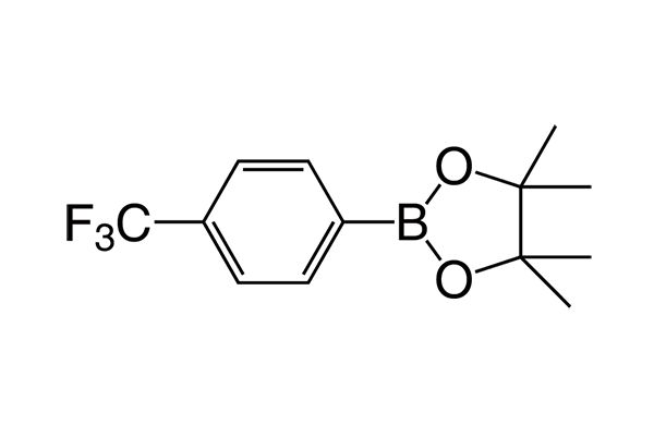 4,4,5,5-Tetramethyl-2-(4-(trifluoromethyl)phenyl)-1,3,2-dioxaborolaneͼƬ