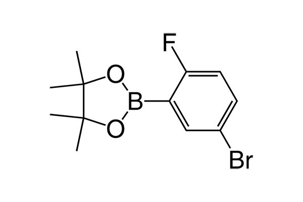 2-(5-Bromo-2-fluorophenyl)-4,4,5,5-tetramethyl-1,3,2-dioxaborolaneͼƬ
