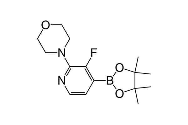 4-(3-Fluoro-4-(4,4,5,5-tetramethyl-1,3,2-dioxaborolan-2-yl)pyridin-2-yl)morpholineͼƬ