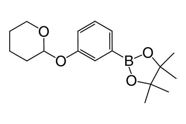 4,4,5,5-Tetramethyl-2-(3-(tetrahydro-2H-pyran-2-yloxy)phenyl)-1,3,2-dioxaborolaneͼƬ