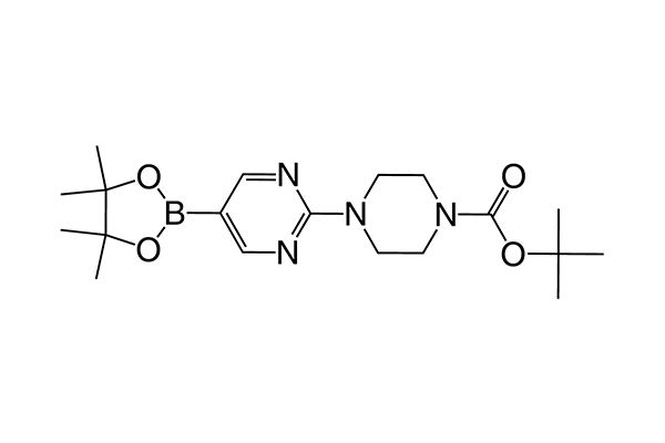 tert-Butyl 4-(5-(4,4,5,5-tetramethyl-1,3,2-dioxaborolan-2-yl)pyrimidin-2-yl)piperazine-1-carboxylateͼƬ