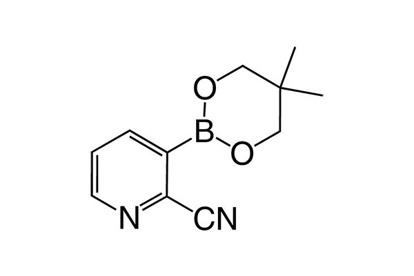 3-(5,5-Dimethyl-1,3,2-dioxaborinan-2-yl)picolinonitrileͼƬ