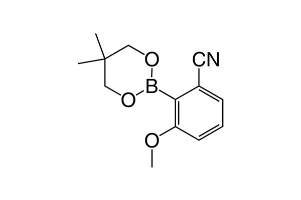 2-(5,5-Dimethyl-1,3,2-dioxaborinan-2-yl)-3-methoxybenzonitrileͼƬ