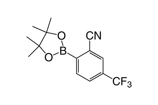 2-(4,4,5,5-Tetramethyl-1,3,2-dioxaborolan-2-yl)-5-(trifluoromethyl)benzonitrileͼƬ