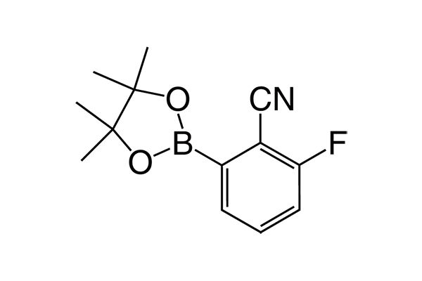2-Fluoro-6-(4,4,5,5-tetramethyl-1,3,2-dioxaborolan-2-yl)benzonitrileͼƬ
