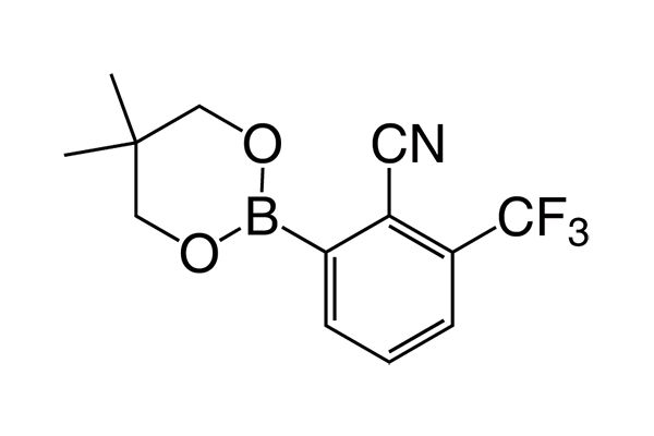 2-(5,5-Dimethyl-1,3,2-dioxaborinan-2-yl)-6-(trifluoromethyl)benzonitrileͼƬ