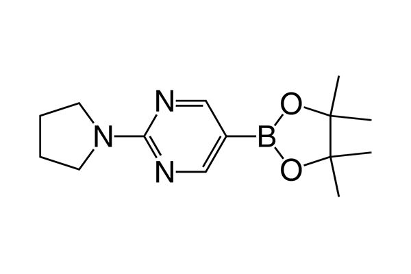 2-(Pyrrolidin-1-yl)-5-(4,4,5,5-tetramethyl-1,3,2-dioxaborolan-2-yl)pyrimidineͼƬ