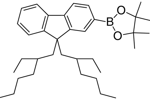 2-(9,9-Bis(2-ethylhexyl)-9H-fluoren-2-yl)-4,4,5,5-tetramethyl-1,3,2-dioxaborolaneͼƬ