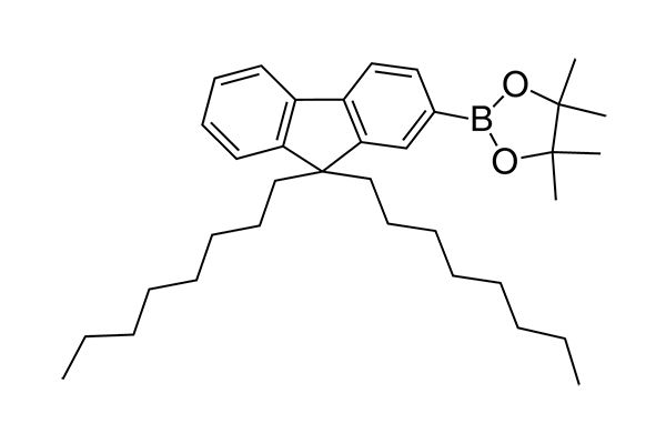 2-(9,9-Dioctyl-9H-fluoren-2-yl)-4,4,5,5-tetramethyl-1,3,2-dioxaborolaneͼƬ