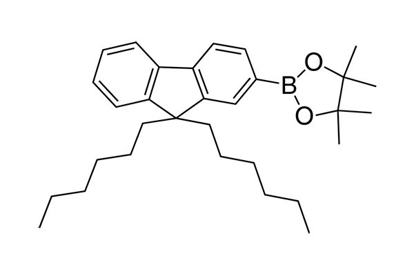 2-(9,9-Dihexyl-9H-fluoren-2-yl)-4,4,5,5-tetramethyl-1,3,2-dioxaborolaneͼƬ