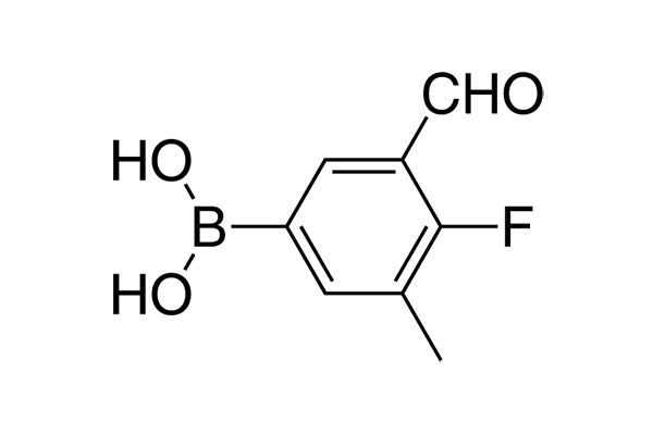 4-Fluoro-3-formyl-5-methylphenylboronic acidͼƬ