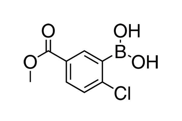 2-Chloro-5-(methoxycarbonyl)phenylboronic acidͼƬ