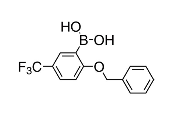 2-(Benzyloxy)-5-(trifluoromethyl)phenylboronic acidͼƬ